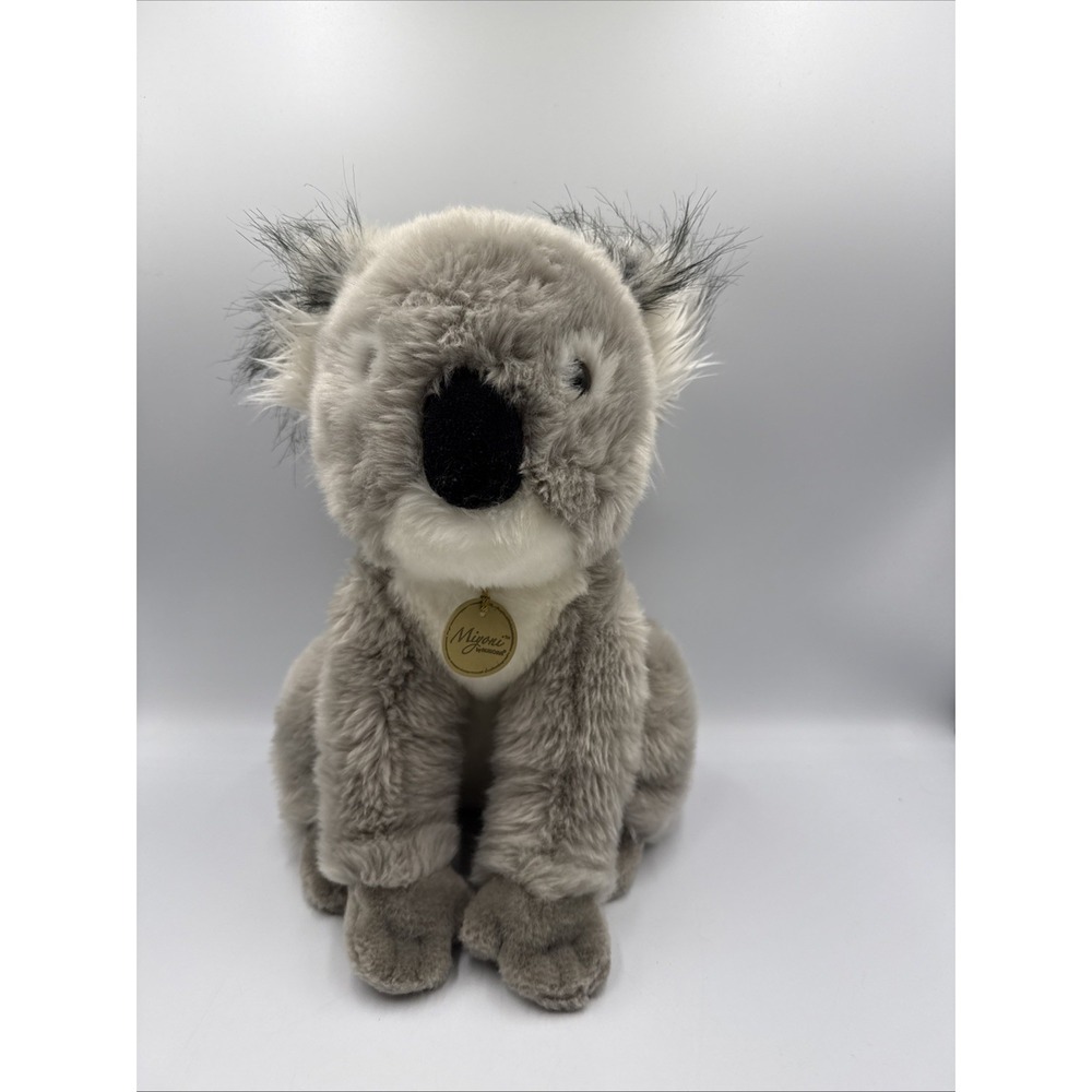 Miyoni Aurora Koala Australia Plush 9" Toy Realistic Animal Wildlife Gray Iconic